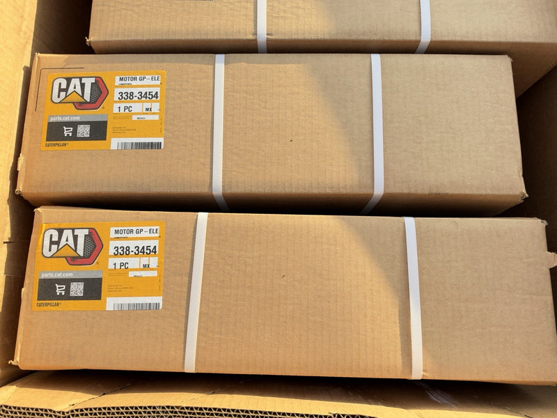 CAT 338-3454 ELECTRIC STARTING MOTOR (NEW SEALED) OEM GENUINE / SHIPS FREE