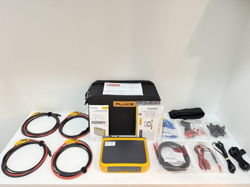 FLUKE 1748 3 PHASE POWER QUALITY LOGGER CALIBRATED 2027 TESTED