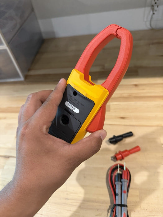 FLUKE 376 WIRELESS TRUE RMS AC/DC CLAMP METER W/LEADS - SHIPS FAST