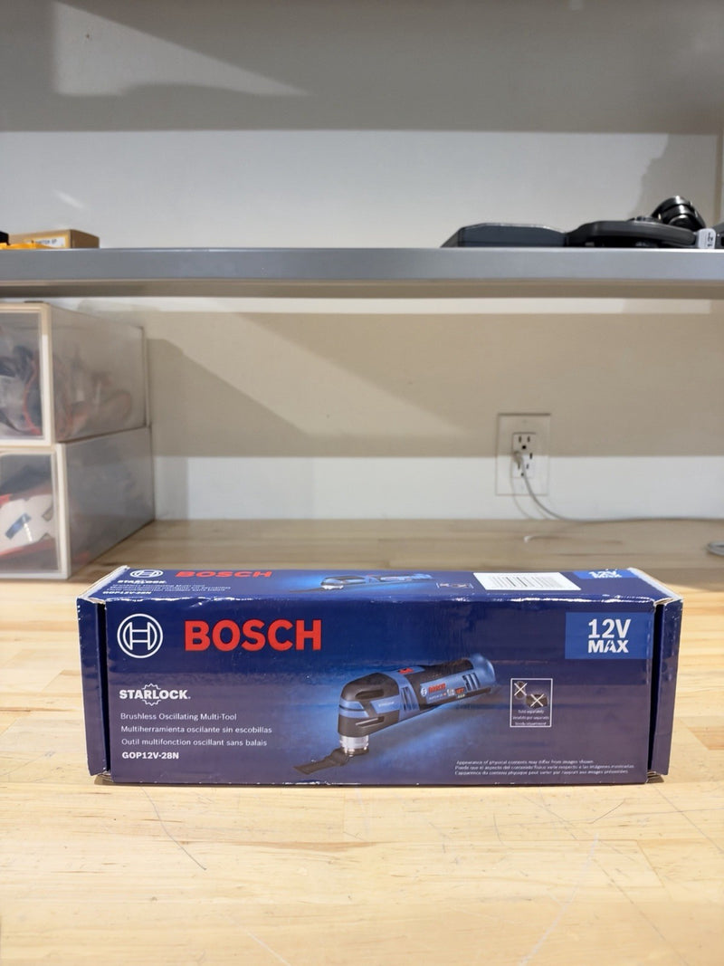 BOSCH GOP12V-28N 12V MAX BRUSHLESS OSCILLATING TOOL (BARE TOOL) NEW SEALED
