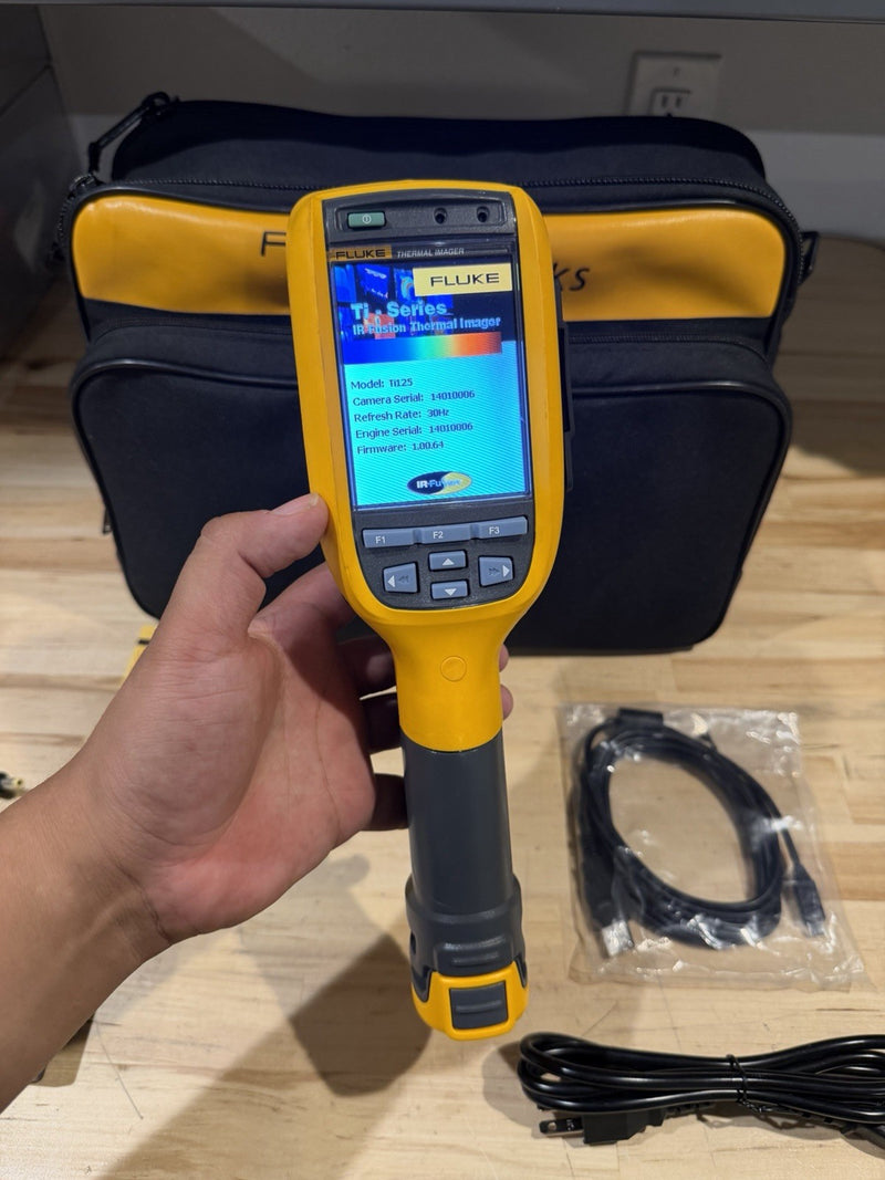 FLUKE Ti125 30HZ 160 x 120 INFRARED THERMAL IMAGING CAMERA IR IMAGER -SHIPS FREE