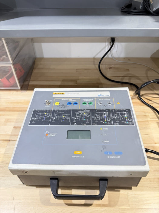 FLUKE BIOMEDICAL RF303 ELECTROSURGERY ANALYZER TESTED