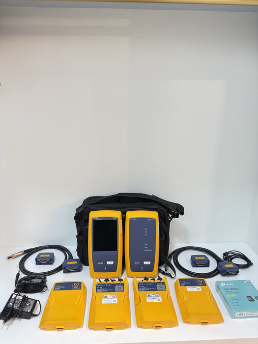 FLUKE NETWORKS DSX-8000QI 2 GHZ DSX2-8000 CABLE ANALYZER W QUAD OLTS CAL 2024