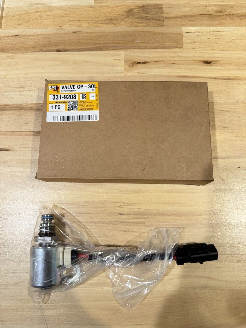 CAT 331-9208 12 VOLT FUEL CONTROL SOLENOID VALVE