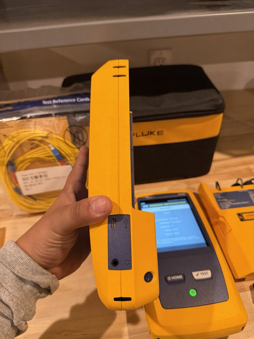 FLUKE NETWORKS CFP-SM CERTIFIBER PRO MODULE SET & DSX VERSIV MAINFRAME & REMOTE