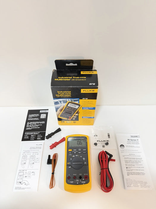 FLUKE 87V INDUSTRIAL TRUE RMS MULTIMETER (NEW FACTORY SEALED) SHIPS FAST