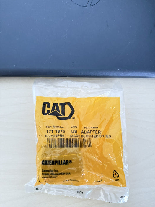 CAT 171-1879: 1" HEXAGONAL FITTING ADAPTER GENUINE OEM NEW