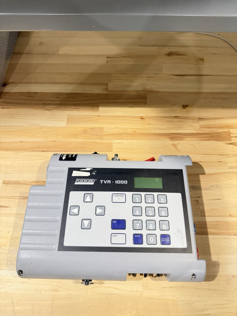 FOXBORO TVA-1000B-AA2BFAZ TOXIC VAPOR ANALYZER TESTED