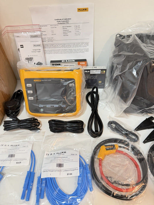 FLUKE 1734/EUS ENERGY LOGGER CALIBRATED 2026