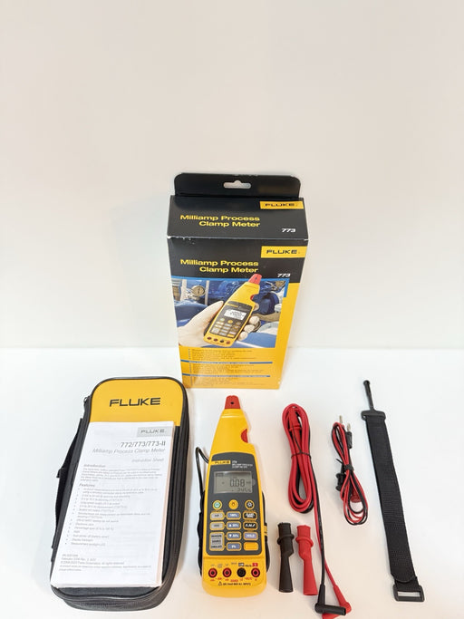 FLUKE 773 MILLIAMP PROCESS CLAMP/NEW SEALED (MFD-2024) - FREE SHIPPING