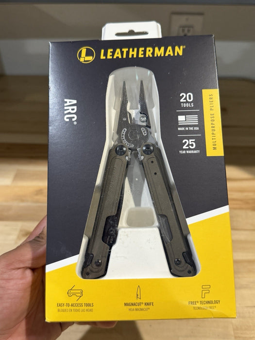 LEATHERMAN ARC TALOS MULTI-TOOL MULTIPURPOSE  PLIERS & 20 TOOLS (NEW SEALED) NEW