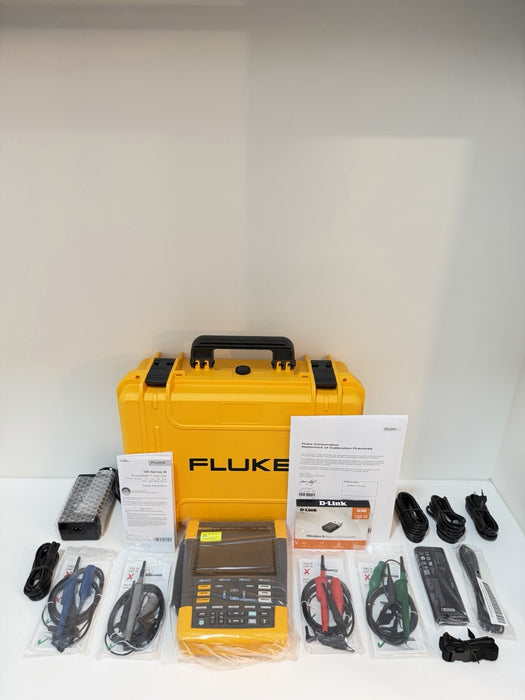 FLUKE 190-204-III S DIGITAL OSCILLOSCOPE 4CH 200MHZ 5GS/S (CALIBRATED 2025) NEW