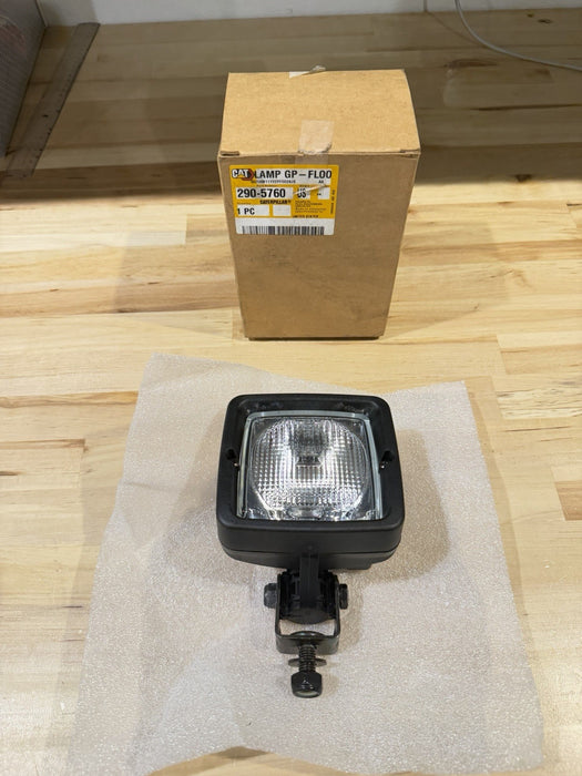 CAT 290-5760 MOUNTED FLOOD LAMP (NEW SEALED) - GENUINE OEM / SHIPS FAST