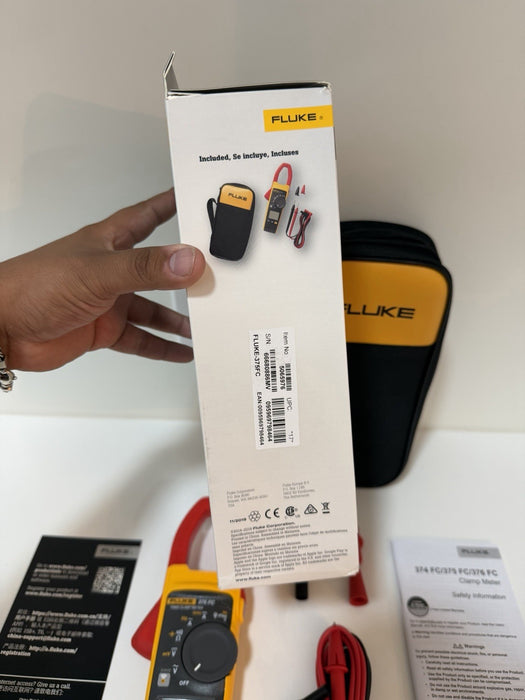 FLUKE 375 FC WIRELESS TRMS AC/DC CLAMP METER NEW SEALED