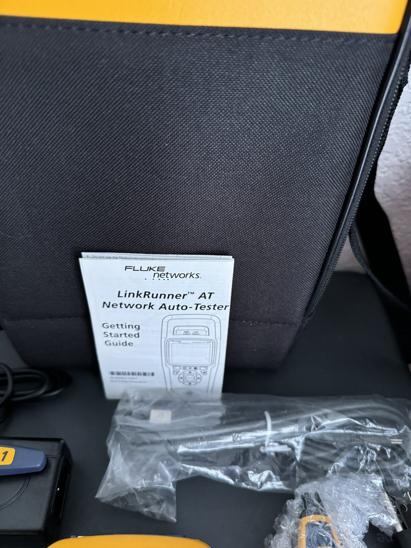 FLUKE NETWORKS LRAT-2000 LINKRUNNER AT-2000 KIT WITH PROBE & TONER
