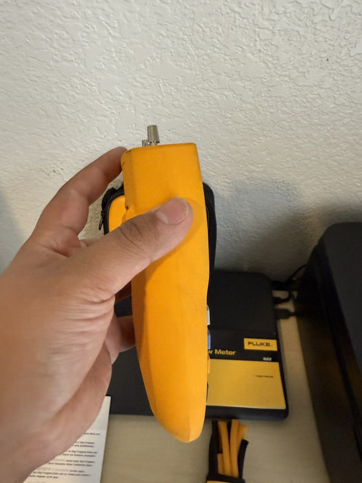 FLUKE 922 AIRFLOW METER/MICRO-MANOMETER (TESTED) SHIPS FAST