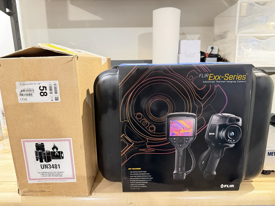 FLIR E96 DUAL FOV 14+24 THERMAL CAMERA (NEW FACTORY SEALED) CALIBRATED 2025