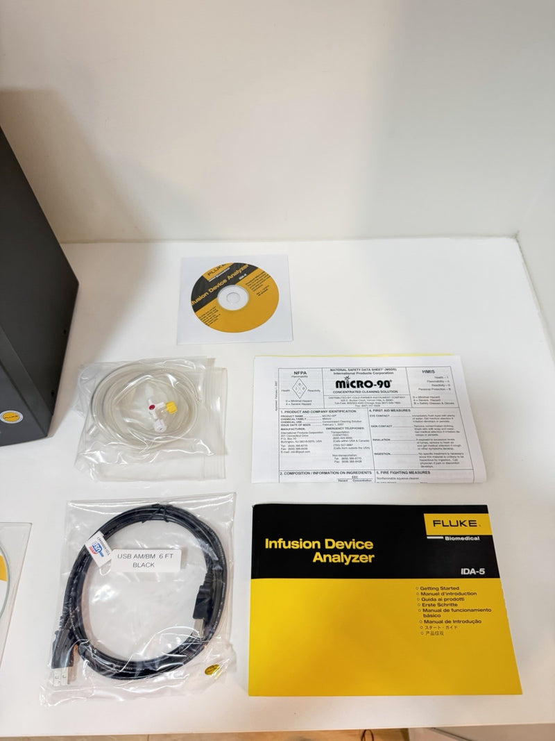 FLUKE BIOMEDICAL IDA-5 INFUSION DEVICE ANALYZER KIT (NEW SEALED) SHIPS FREE