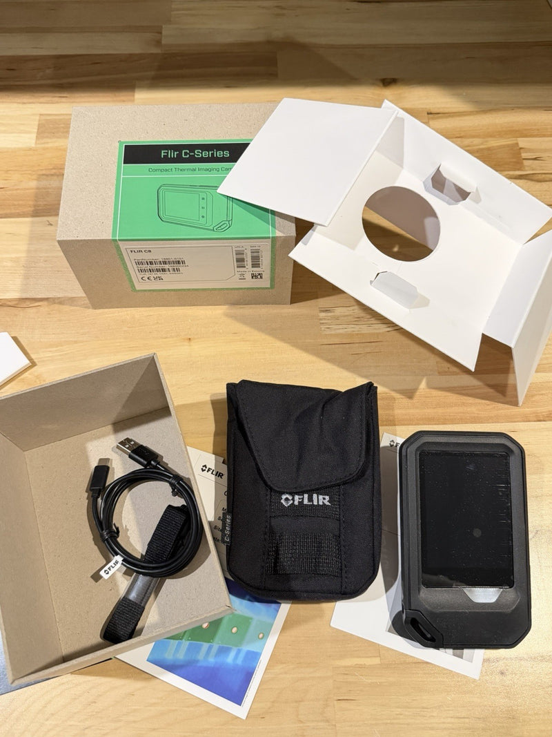 FLIR C8 320X240 COMPACT THERMAL CAMERA CALIBRATED 202 MFD 2025