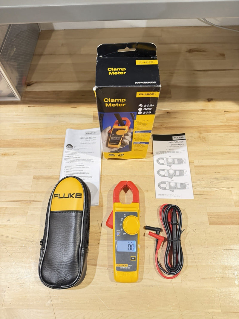 FLUKE 302+ CLAMP METER (NEW SEALED) SHIPS FAST