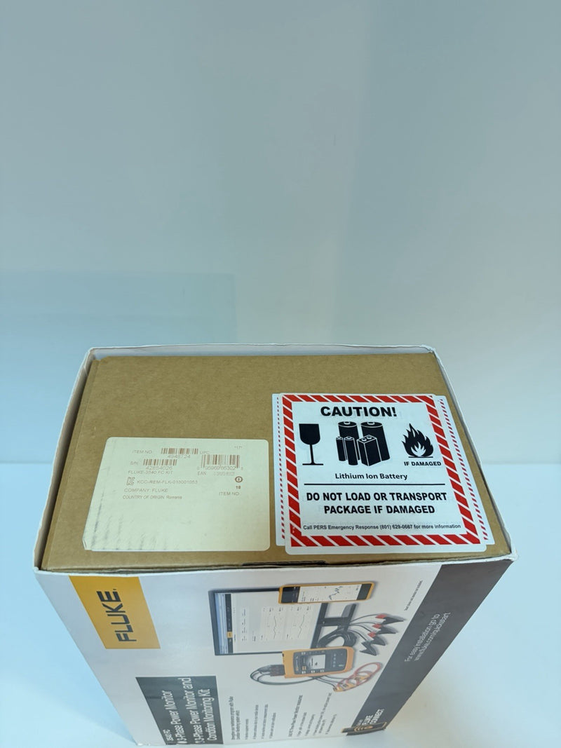 FLUKE 3540 FC 3-PHASE POWER MONITOR KIT FREE SHIPPING