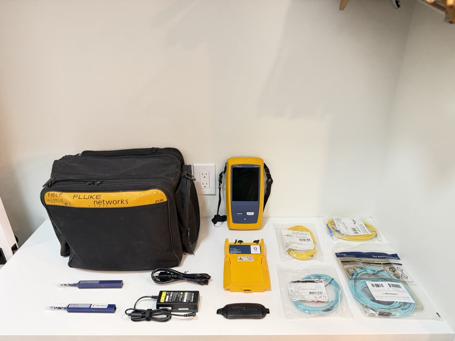FLUKE NETWORKS OFP2-100-QI OPTIFIBER PRO QUAD OTDR V2 KIT CALIBRATED 2025