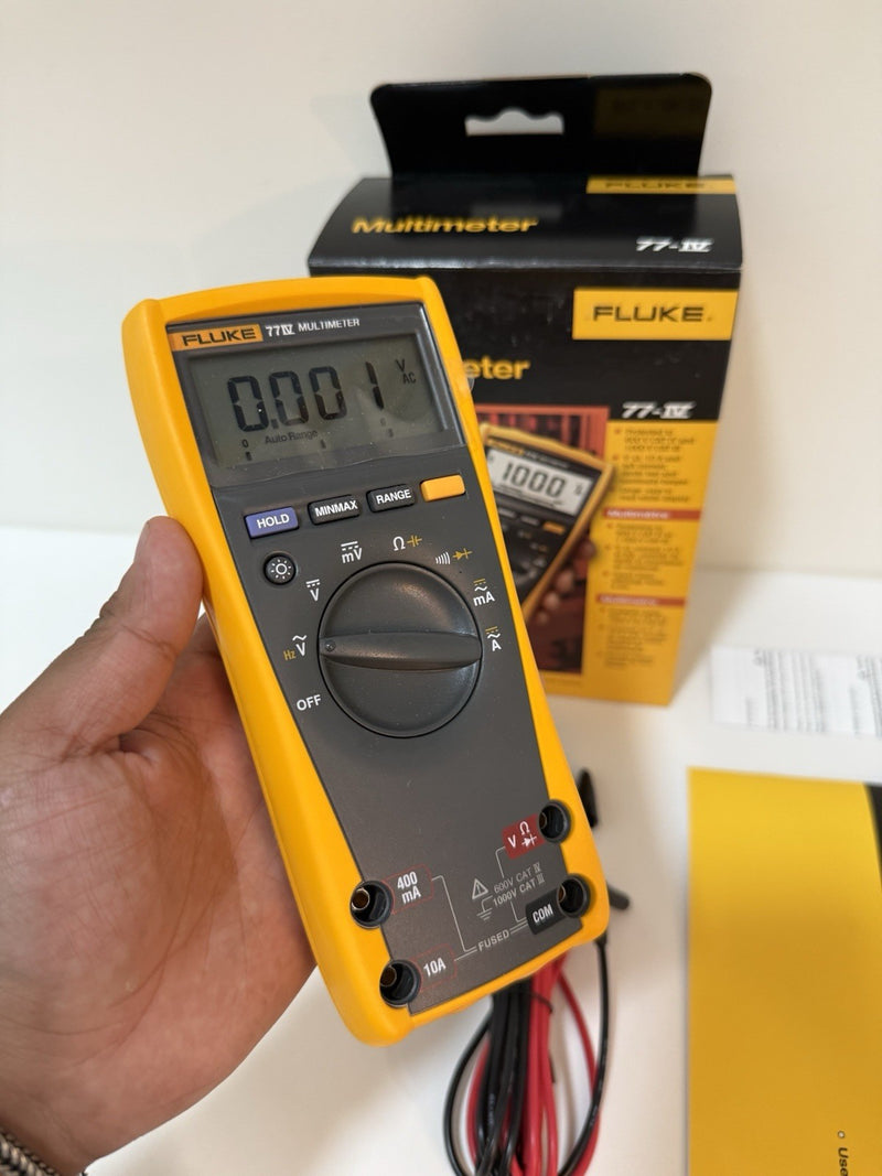FLUKE 77 IV DIGITAL MULTIMETER CALIBRATED 2025
