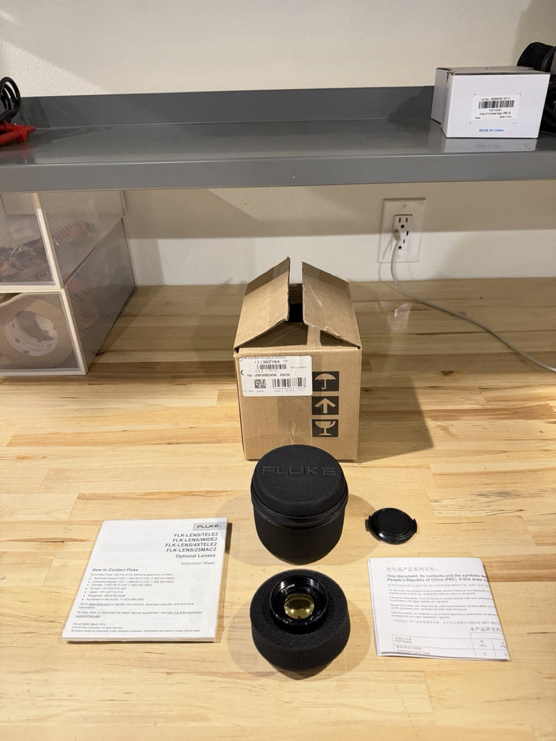 FLUKE FLK-LENS/WIDE2 INFD WIDE ANGLE LENS FOR THERMAL IMAGER 2025 RARE