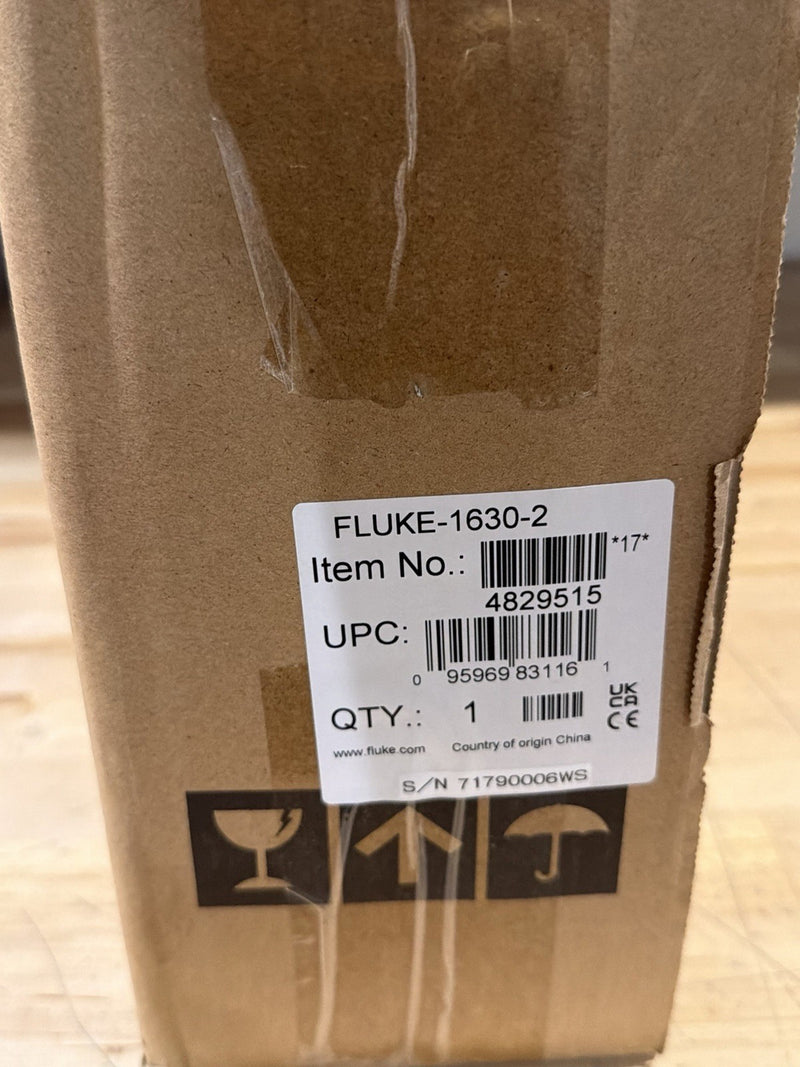 FLUKE 1630-2 FC EARTH GROUND CLAMP FREE SHIPPING (NEW FACTORY SEALED)
