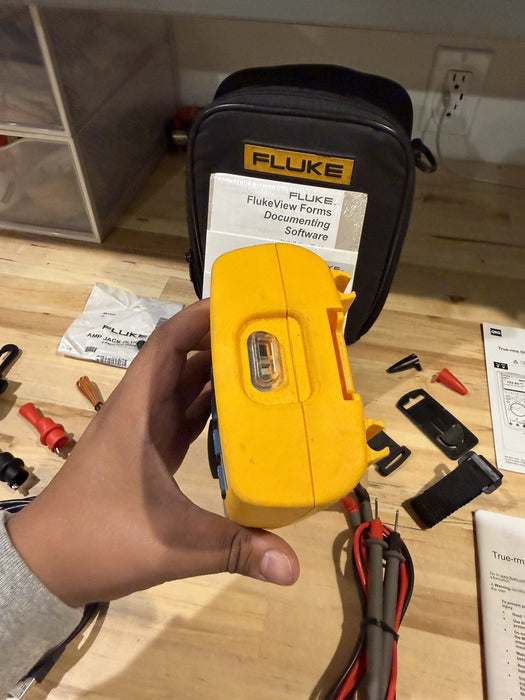 FLUKE 289 FVF COMBO KIT TRUE-RMS DATA LOGGING MULTIMETER (FREE SHIPPING) TESTED