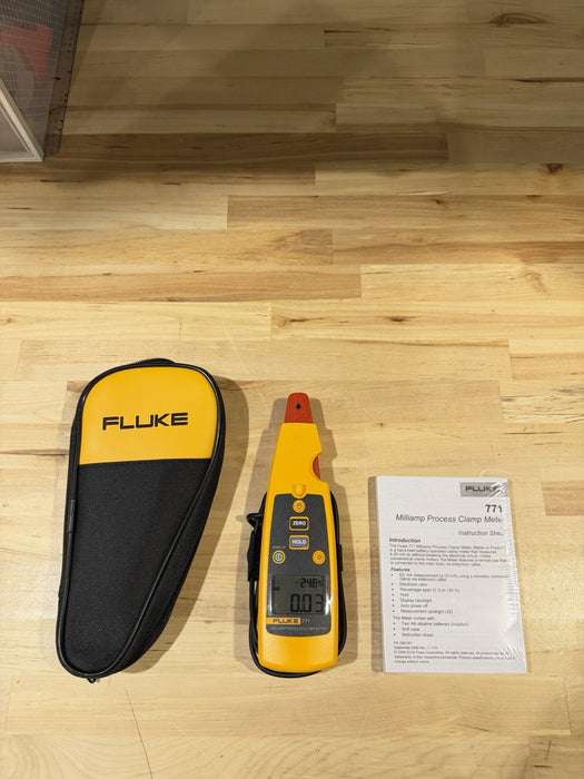 FLUKE 771 MILLIAMP PROCESS CLAMP METER ( NEW CONDITION ) SHIPS FAST