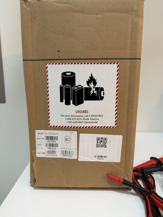 FLUKE 729-150G AUTOMATIC PRESSURE CALIBRATOR CALIBRATED 2024 NEW SEALED