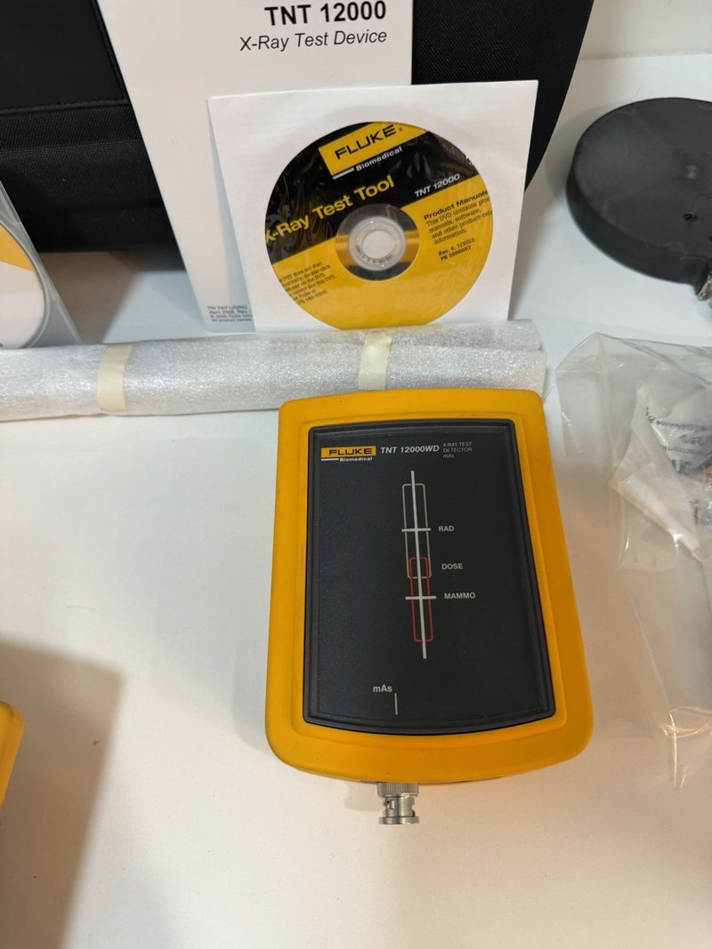 FLUKE BIOMEDICAL TNT 12000D W DOSEMATE 12000WD KIT & ACCESSORIES KIT TESTED