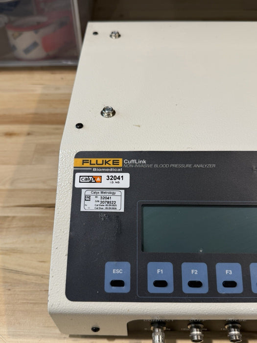 FLUKE CUFFLINK NON INVASIVE BLODD PRESSURE ANALYZER (CALIBRATED 2026) TESTED
