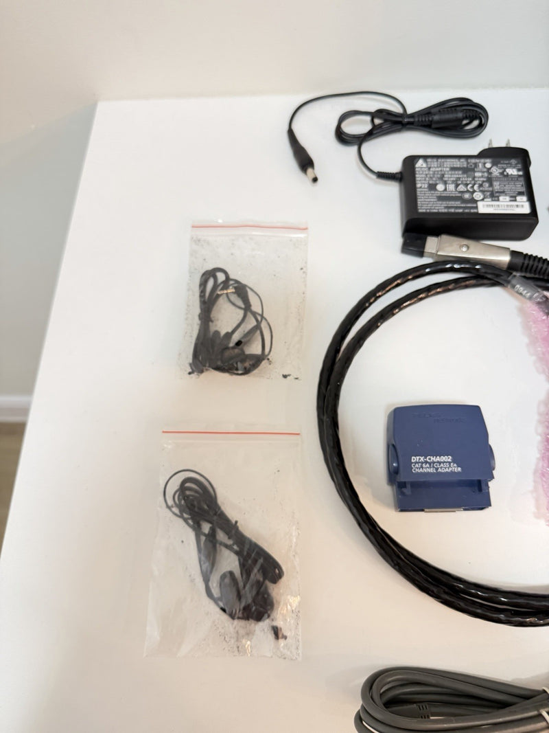 FLUKE NETWORKS DTX-1800 CABLE ANALYZER KIT RARE