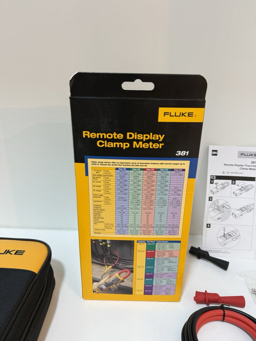 FLUKE 381 REMOTE DISPLAY CLAMP METER MFD 2025