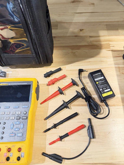 FLUKE 753 DOCUMENTING PROCESS CALIBRATOR WITH ACCESSORIES CALIBRATED 2025