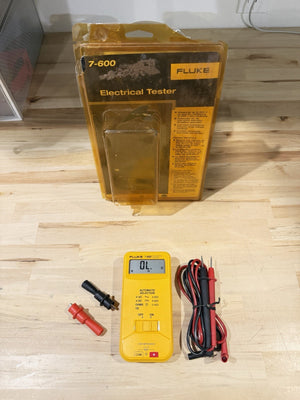 FLUKE 7-600 ELECTRICAL TESTER RARE
