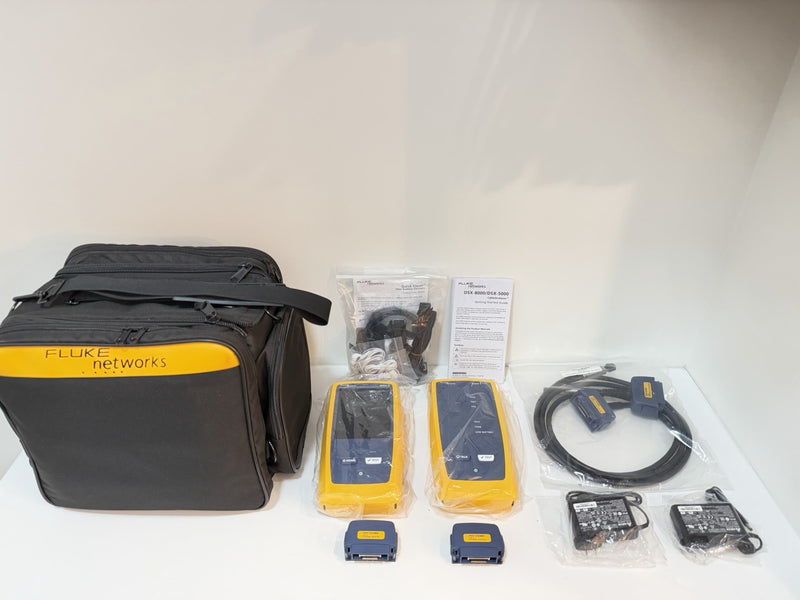 FLUKE NETWORKS DSX2-8000 CABLE ANALYZER CALIBRATED 2024
