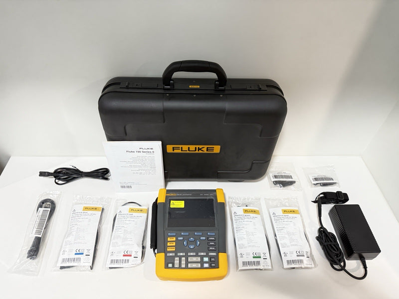 FLUKE 190-504 SCOPEMETER 5GS/S 4CH 500MHZ TESTED