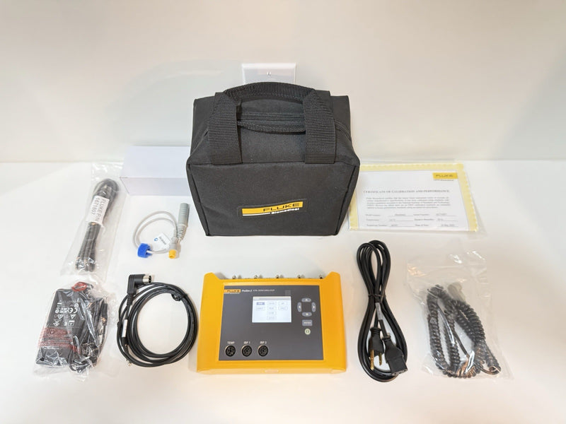 FLUKE BIOMEDICAL PROSIM 2 VITAL SIGNS SIMULATOR WITH CHARGEE CALIBRATED 2024