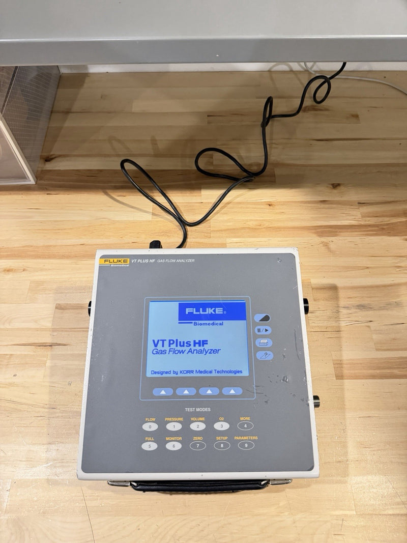 FLUKE VT PLUS HF GAS FLOW ANALYZER FOR PARTS
