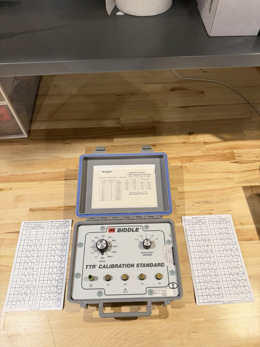 MEGGER AVO BIDDLE 550555 TTR CALIBRATION STANDARD (TESTED) FREE SHIPPING
