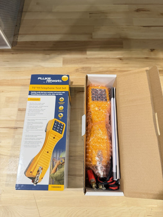 FLUKE NETWORKS TS 19 TELEPHONE TEST SET (NEW FACTORY SEALED) FREE SHIPPING