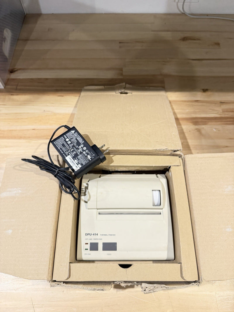 SEIKO SII DPU-414 THERMAL PRINTER + POWER SUPPLY TESTED