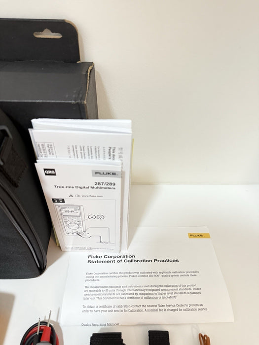 FLUKE 289 FVF COMBO KIT TRUE-RMS DATA LOGGING MULTIMETER (NEW SEALED MFD-2025)
