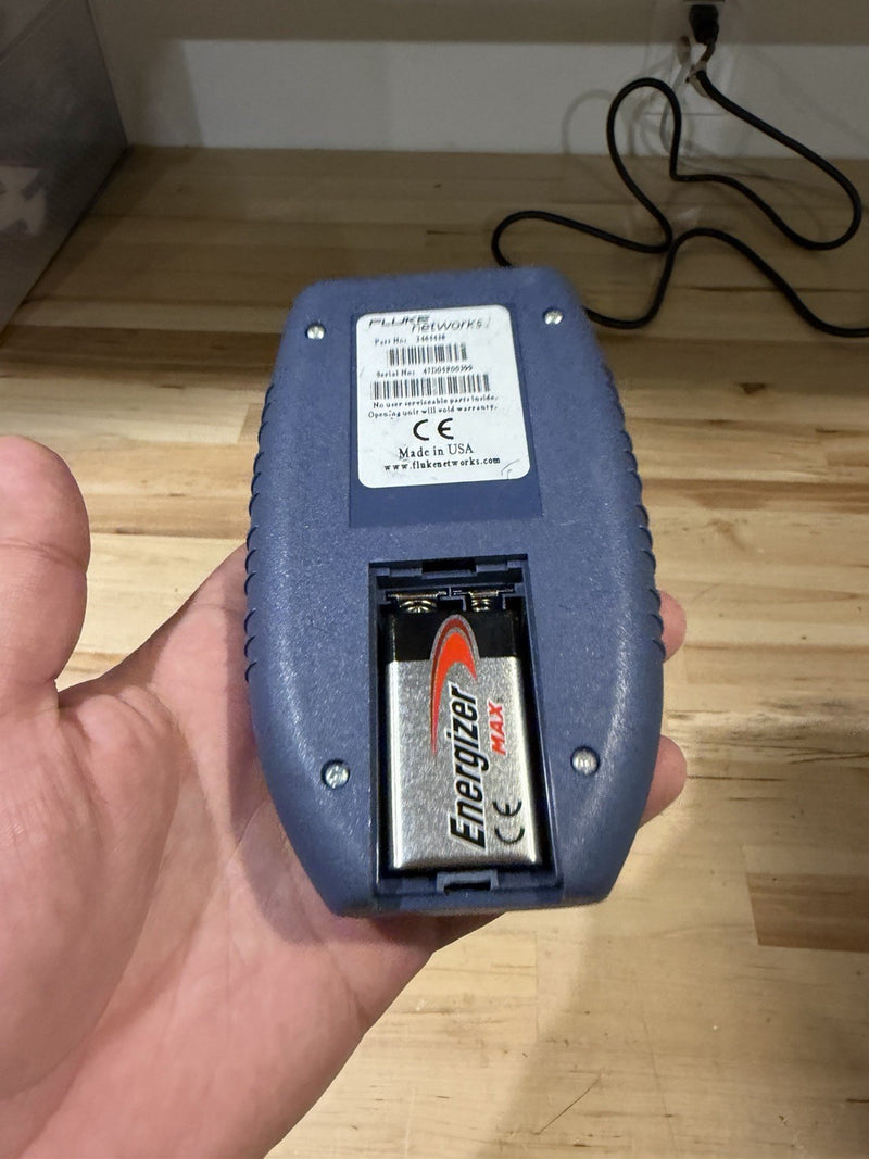 FLUKE NETWORKS MICROSCANNER PRO CABLE VERIFIER TESTED