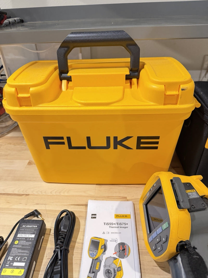 FLUKE TI401-PRO 60HZ THERMAL IMAGER KIT WITH ACCESSORIES