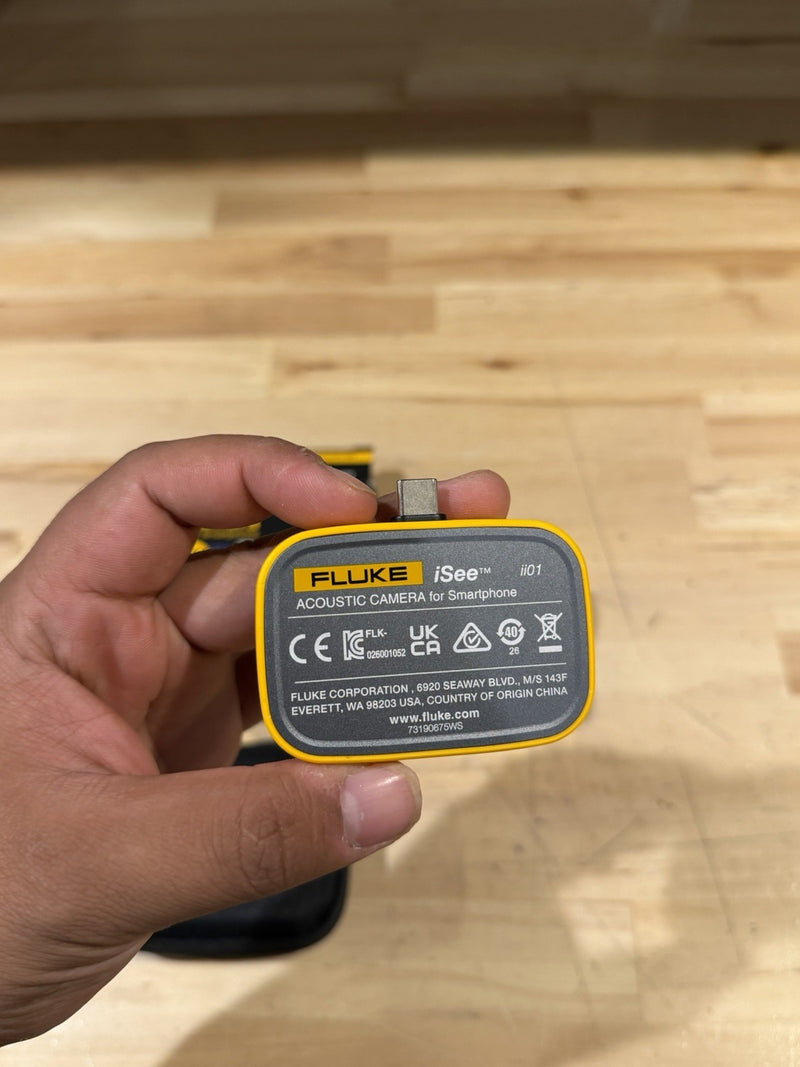 FLUKE ii01 SMARTPHONE ACOUSTIC IMAGING CAMERA (USB TYPE-C FOR ANDROID ONLY) NEW