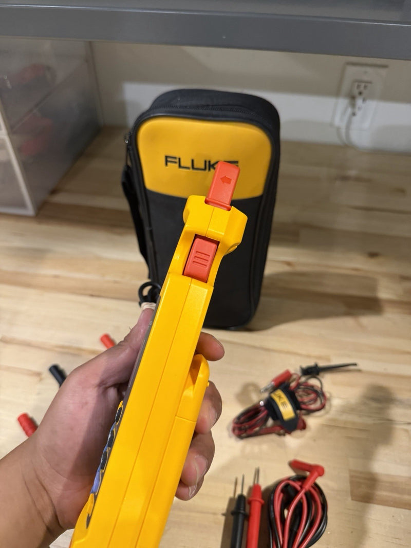 FLUKE 773 MILLIAMP PROCESS CLAMP W/ LEADS (TESTED) FREE SHIPPING